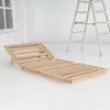 WOODMAN Sofa, Layti 90, 90x115x80 cm, Bežinė