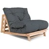 WOODMAN Sofa, Layti, 90x115x80 cm, Grafitinis