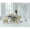 WOODMAN Sofa-lova, "Allegro", 170x83 cm, Kremo spalva