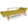 WOODMAN Sofa-lova, Allegro, 1.7x0.83x0.8 m, Žalia