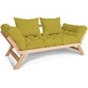 WOODMAN Sofa-lova, Allegro, 1.7x0.83x0.8 m, Žalia