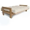 WOODMAN Sofa-lova, "MEXICO", 210x105 cm, Natūralus Kremas