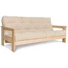 WOODMAN Sofa-lova, "MEXICO", 210x105 cm, Natūralus Kremas