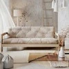 WOODMAN Sofa-lova, "MEXICO", 210x105 cm, Natūralus Kremas
