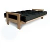WOODMAN Sofa-lova, MEXICO, 210x105 cm, Grafito spalva
