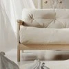 WOODMAN Sofa-lova, MEXICO, 210x105 cm, Kremo spalva
