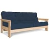 WOODMAN Sofa-lova, MEXICO, 210x105 cm, Mėlyna