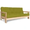 WOODMAN Sofa-lova, MEXICO, 210x105 cm, Žalia