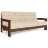 WOODMAN Sofa-lova, "MEXICO", 2.1x1.05x0.83 m, Graikinių riešutų kremas