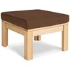 WOODMAN Stalas-Pufas, Meksika, 0.51x0.51x0.38 m, Rudas