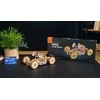 Ugreen 3D dėlionė medinis mėnulio marsaeigio modelis