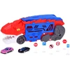 Jokomisiada 2-in-1 foldable DINOSAUR car and garage launcher + signs and springs ZA6616