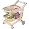 Jokomisiada 2-in-1 Kids’ Shopping Cart with Interactive Planšetė, Baskets and Play Food ZA6346