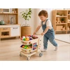 Jokomisiada 2-in-1 Kids’ Shopping Cart with Interactive Planšetė, Baskets and Play Food ZA6346