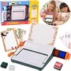 Jokomisiada 2-in-1 printing and embossing stamp machine - learning letters ZA6463