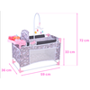 Jokomisiada 2-in-1 Sweet Dream Doll Set – Crib and High Chair ZA5918
