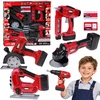 Jokomisiada 6-in-1 electric tool set for children LITTLE HANDYMAN ZA6576