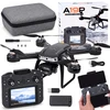 Jokomisiada A19P RC Drone HD Kamera Remote Control with Screen Obstacle Avoidance Case RC0774