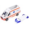 Jokomisiada Ambulance + stretcher car Ambulance with sound ZA3835