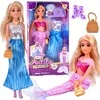 Jokomisiada Anlily 2-in-1 Mermaid Princess doll + accessories ZA5708