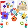 Jokomisiada arka į vežimėlį, lovytę, kėdutę Cheerful Toys kūdikiams ZA4311