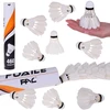 Jokomisiada Badminton shuttlecocks made of natural feathers - set of 12 in a tube SP0863