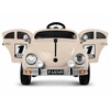 Jokomisiada Baterija-powered car for children, beige retro, rocking effect, PA0349