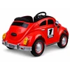 Jokomisiada Baterija-powered car for children, red retro, rocking effect, PA0349
