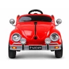 Jokomisiada Baterija-powered car for children, red retro, rocking effect, PA0349