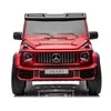 Jokomisiada Baterija varomas automobilis Mercedes G class 63 AMG 4x4 Panel Radio 2 asm PA0309