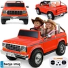 Jokomisiada Baterija-Powered Car Two-Seater Classic Ford Bronco Pickup Truck PA0338