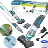 Bestway Bestawy AquaGrip Cordless Handheld Pool Vacuum Cleaner + 2 Heads 58946