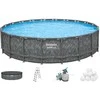 Bestway Visiems sezonams skirtas karkasinis baseinas 610 x 132 cm APX365 su pompa ir kopėčiomis 561KE