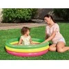 BESTWAY pripučiamas baseinas 102cm x 25cm, 51104