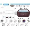 Bestway „Lay-su-Spa Maldives Pro7 2025“ sūkurinė vonia su WiFi programėle LED 5-7os6001U