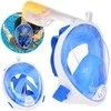 Jokomisiada Mėlyna mask with a snorkel for diving and snorkeling S/M SP0762 NI