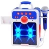 Jokomisiada Muzikinis „Boombox“ mėlynasis garsiakalbis vaikams su mikrofonu