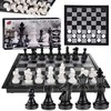 Jokomisiada Chess Magnetic checkers 2in1 puzzle game GR0620