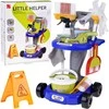 Jokomisiada Children's cleaning set - trolley with accessories and vacuum cleaner ZA5873