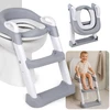 Jokomisiada Children’s Toilet Seat with Ladder, Soft Cushion, iki 25 kg ZA6606