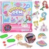 Jokomisiada Do it yourself DIY Fairytale collage - diamond embroidery - key rings ZA6019
