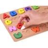 Dėlionė Jokomisiada Wooden puzzle ALPHABET LETTERS educational puzzle - 26 pieces ZA6575
