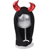 Jokomisiada Devil Costume for a Boy – Juodas Robe and Hood with Horns, Size L