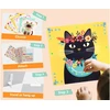 Jokomisiada Diamond Painting Cats for Kids – 8 Pictures, 1000 Gem Stickers ZA6307