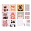 Jokomisiada Diamond Painting Cats for Kids – 8 Pictures, 1000 Gem Stickers ZA6307