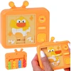 Dėlionė Jokomisiada Double-Sided Sensory Puzzle CHICK Maze Sliding Puzzle ZA6425