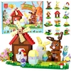 Jokomisiada EASTER FARM 12-in-1 construction blocks, connect together! 665pcs ZA6551