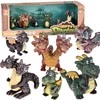 Jokomisiada Fairy Tale Dragon Figurine Set 6 pcs – Magical Creatures ZA5883