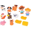 Jokomisiada FARM Opening barn + 10 figures, tractor, and farm accessories ZA6384