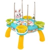 Jokomisiada Fishing Game Magnetic Rods Rotating Board Skill Game ZA6337